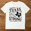 Texas Strong Gebete für T-Shirt Tee Vintage Gewaschen Lässig Atmungsaktives Oberteil Für Den Alltag Dehnbar Streetwear Leicht