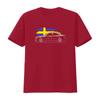 T Shirt for Saab 9 3 Aero Fans Turbo 3x 1 8t 2 0 V6 Classic Swedish Sportscar Print vintage Washed Slightly streetwear