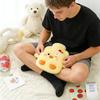 Cartoon PVC Hot Water Bottle, Winter Thick Water-filling Hand Warmer, Plush Warm Belly Bag