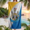 Asciugamano da Spiaggia Calcio Newcastle United Morbido Microfibra Asciugamano Estivo Asciugatura Rapida Assorbente per Spiaggia Piscina Viaggio