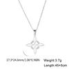Stainless Steel Witchcraft Clavicle Chain Celtic-Witch-Knot Pendant Choker Chain