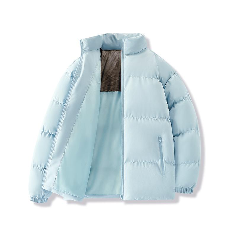 Herren Baumwolljacke Mantel Lockerer Kragen Lässige Baumwolljacke Winter Brot Verdickt Paare Baumwolljacke.