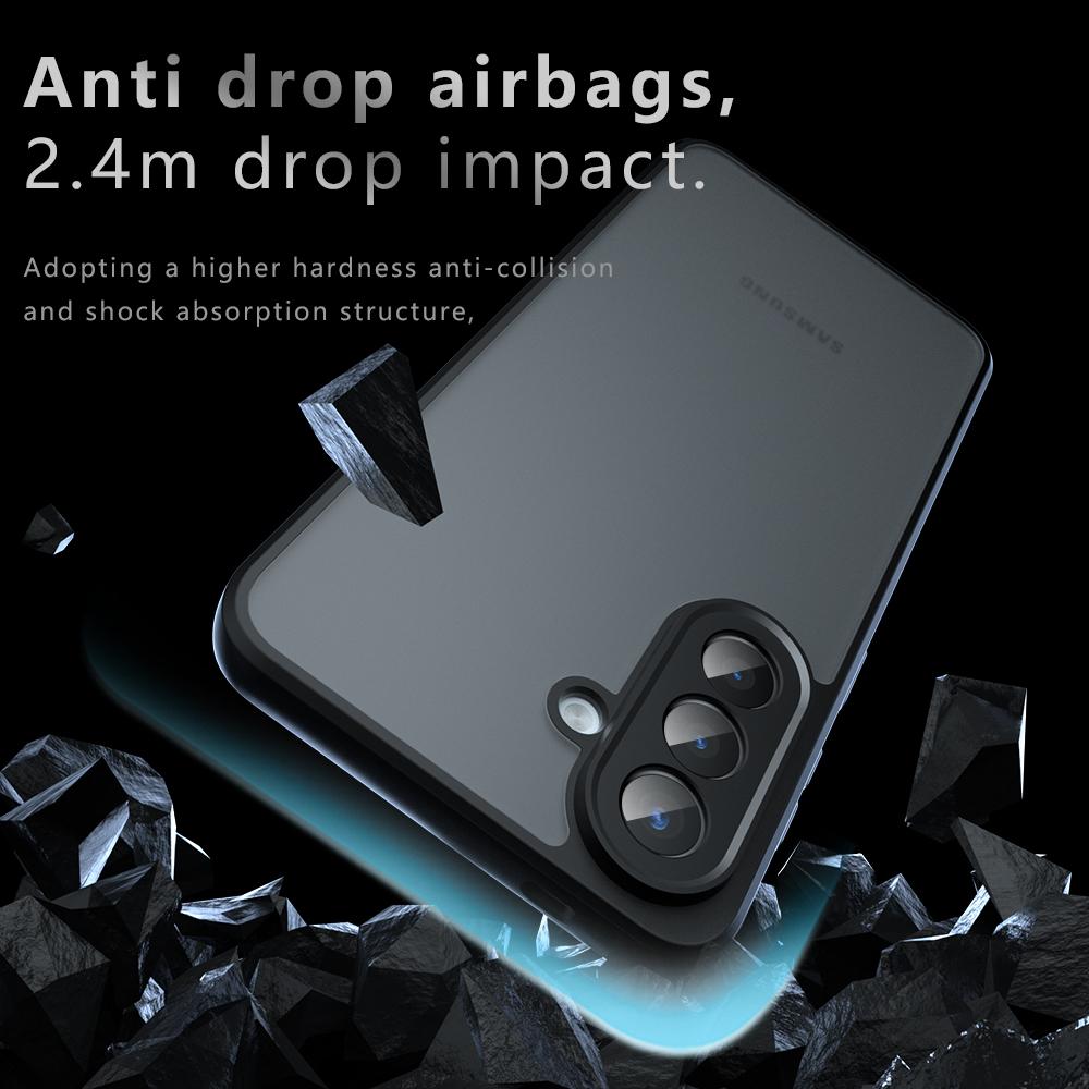 For Samsung Galaxy A57 5G Case Skin-Touch TPU + PC Matte Phone Back Cover