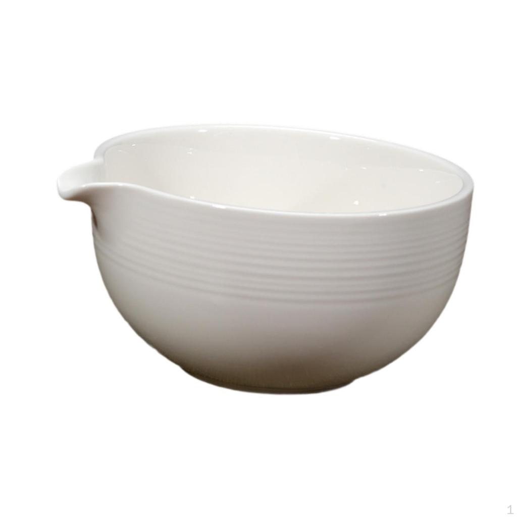 560ml Ceramic Matcha Bowl for Tea Ceremony, Mixing Accessory