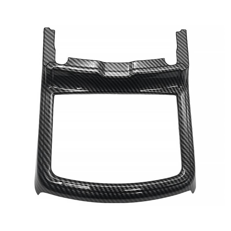 Carbon Fiber ABS Water Cup Frame Cup Holder Cover Sticker For Dodge Charger /Chrysler 300 2016- Auto Interior Accessories
