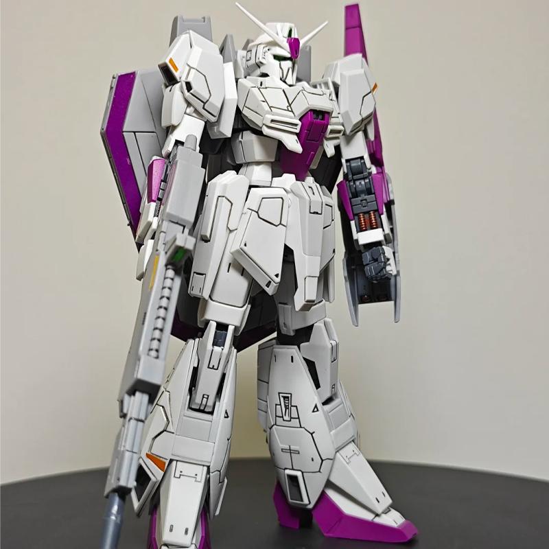 JMS HG 1/144 MSZ-006 ZETA Zestaw Modelarski do Składania Figurki Akcji Zabawki Puzzle dla Chłopców Prezenty Świąteczne Dekoracja Biurka Lalka Kolekcjonerska