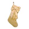 Christmas Stocking Decorations Velvet Stockings with Decorative Bow, Large Xmas Hanging Stylish Indoor Festival Supplies Socks for Fireplace, Mantel,