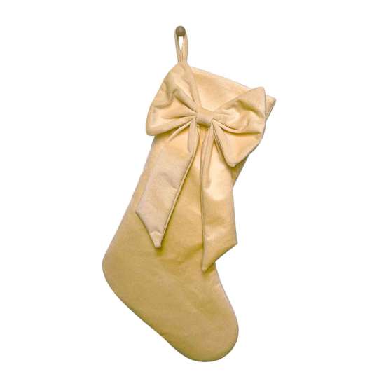 Christmas Stocking Decorations Velvet Stockings with Decorative Bow, Large Xmas Hanging Stylish Indoor Festival Supplies Socks for Fireplace, Mantel,