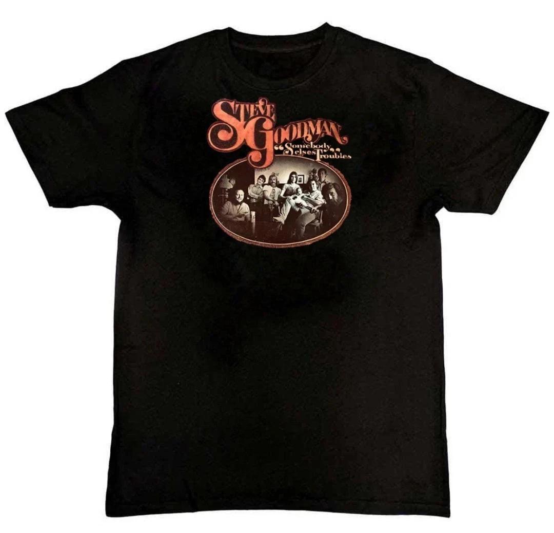 Men s and Women s T-shirts Steve Goodman Somebody Elses Troubles Graphic Mens T-Shirt S M L XL 2 3 4 XL M