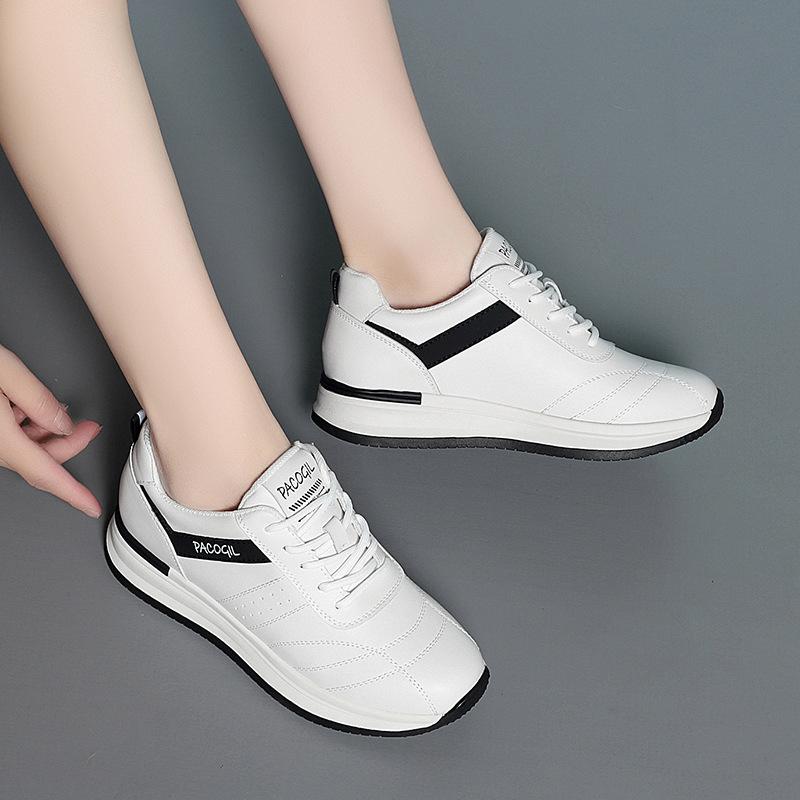 Pantofi simpli confortabili cu talpă moale și suprafață moale pentru primăvară și toamnă pentru femei, pentru lucru vara, pantofi sport și de agrement antiderapanți și care nu obosesc