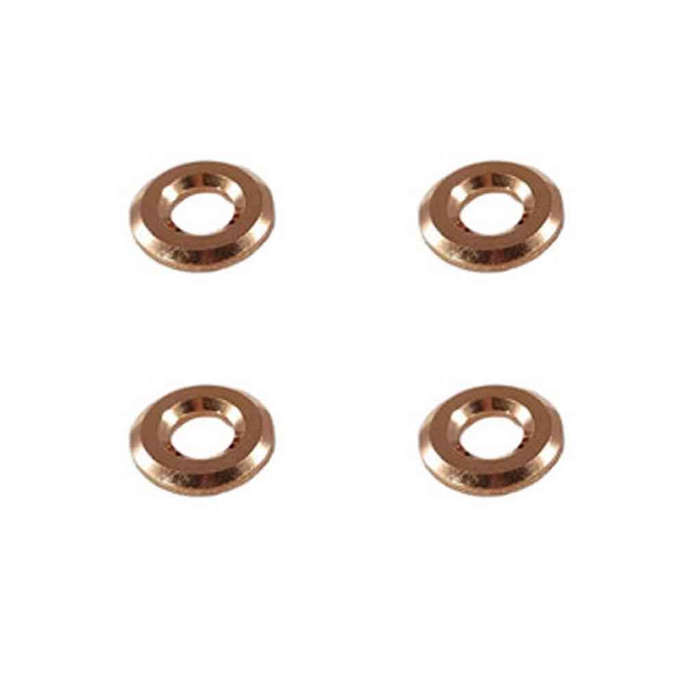 Fuel Injector Nozzle Bushing Gasket 4pcs for Mitsubishi 1428A158