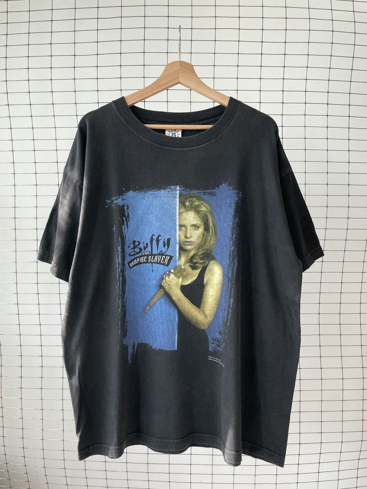 Reprint Buffy The Vampire Slayer T-shirt basic black Unisex tee NH20152 XL