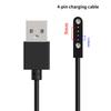 2 Pins 4Pins Smartwatch Dock Magnetischer Ladeadapter USB Ladekabel für Smartwatch Stromladekabel Zubehör