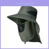 Outdoor Sun Protection Fisherman Hat With Large Brim For Men And Hiking Enthusiasts