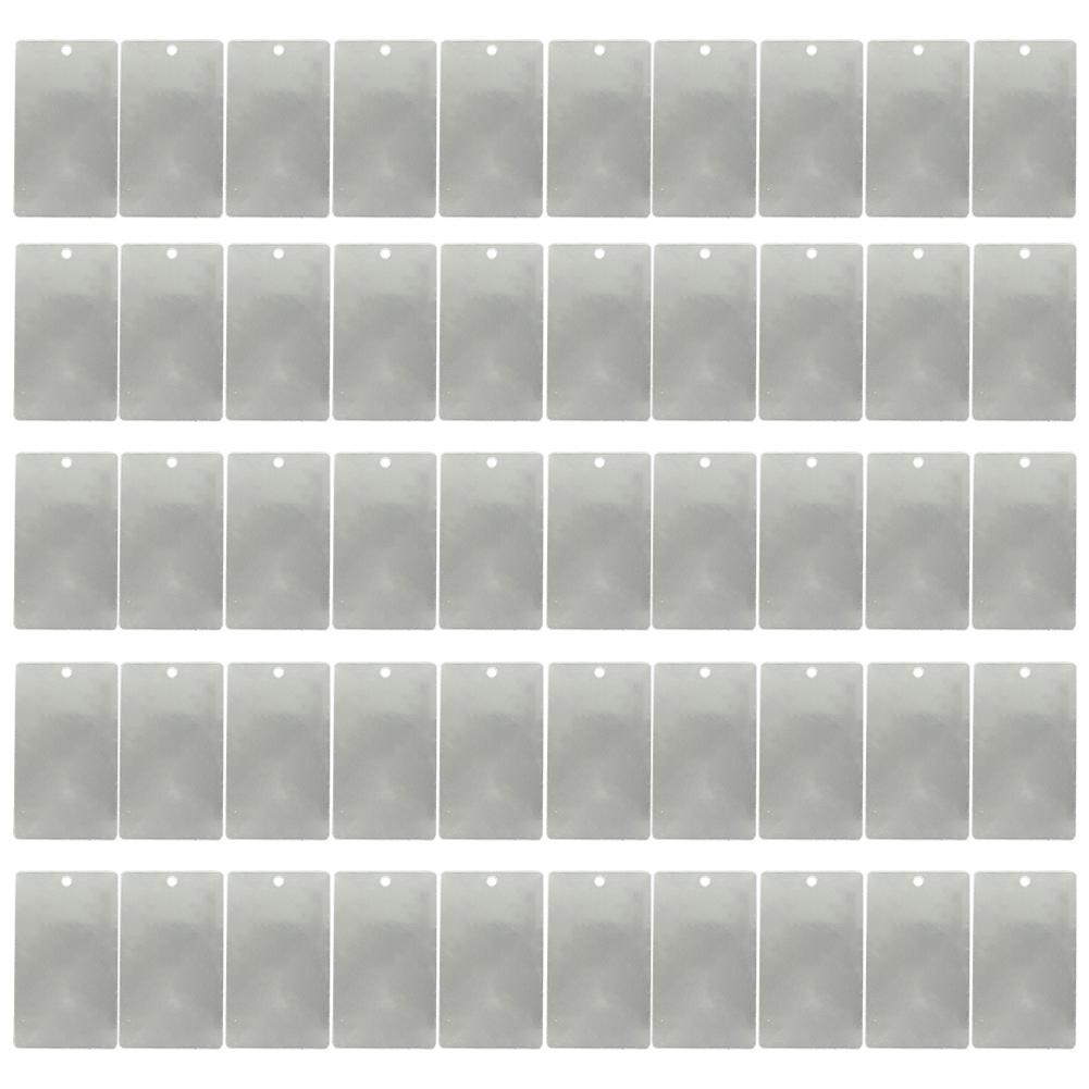 

Этикетки для растений 3,15*1,8 дюйма, 50 шт., алюминий, минималистичный дизайн