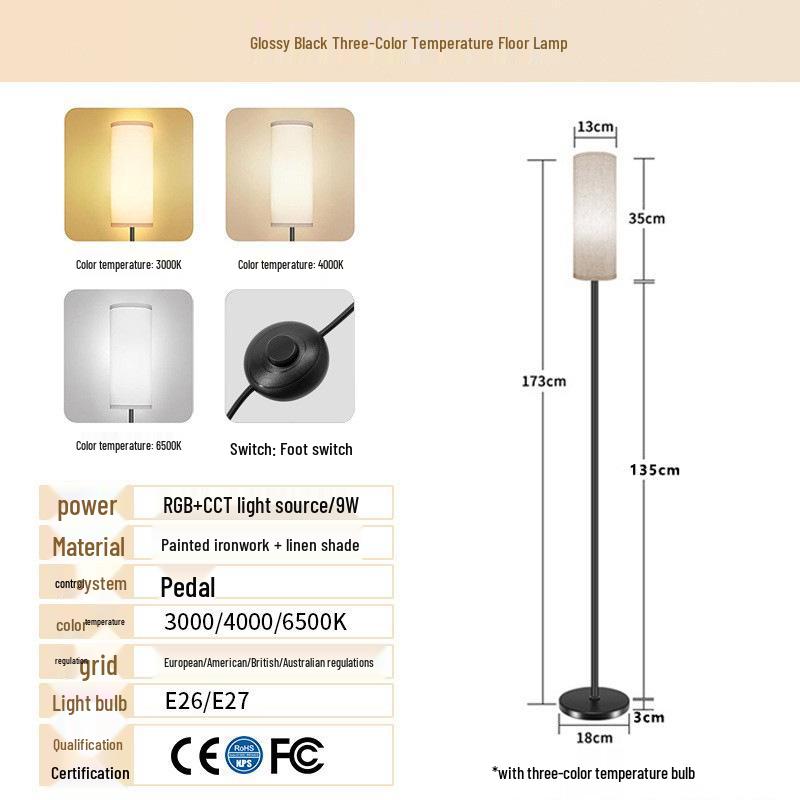 RGB Dimmable LED Floor Lamp for Living Room and Bedroom