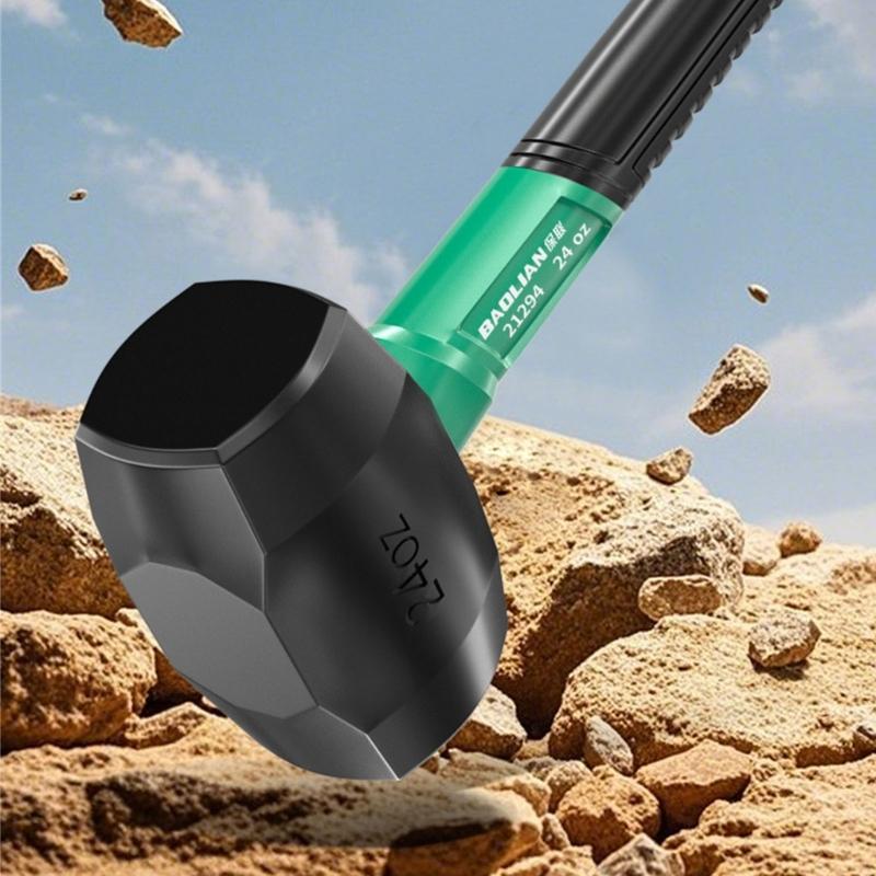 Shock Absorbing Rubber Mallets With Industrial Construction Suitable For Flooring Tile Furniture Assembly Home Projects
