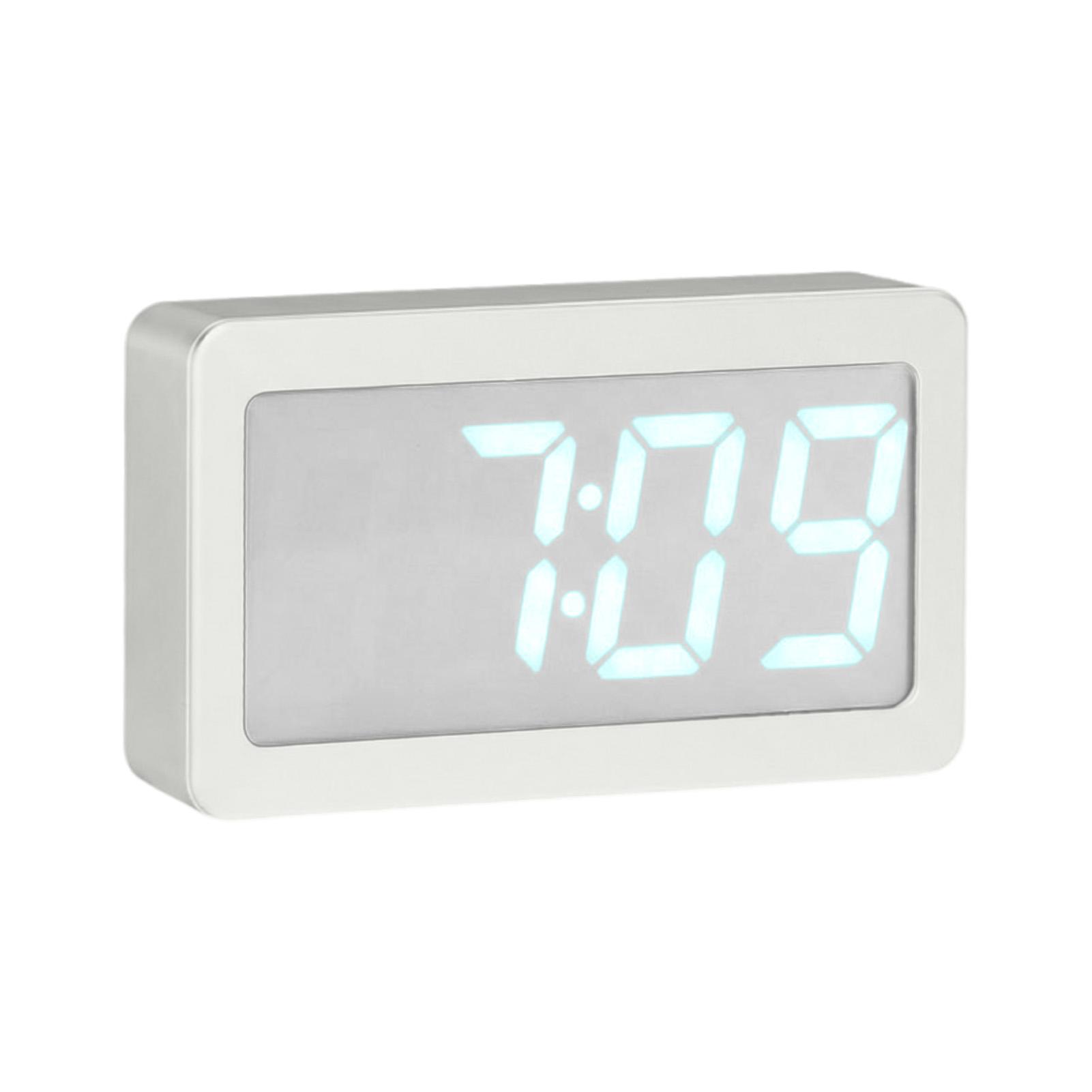 Colorful Digital Alarm Clock with Sound Control 3 Level Brightness Temperature Display