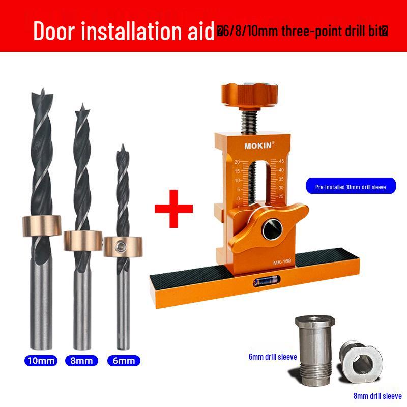 Multifunctional Cabinet Door Installation Positioner & Rebounder
