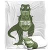 David Olenick Amourosaurus Silky Supersoft Blanket