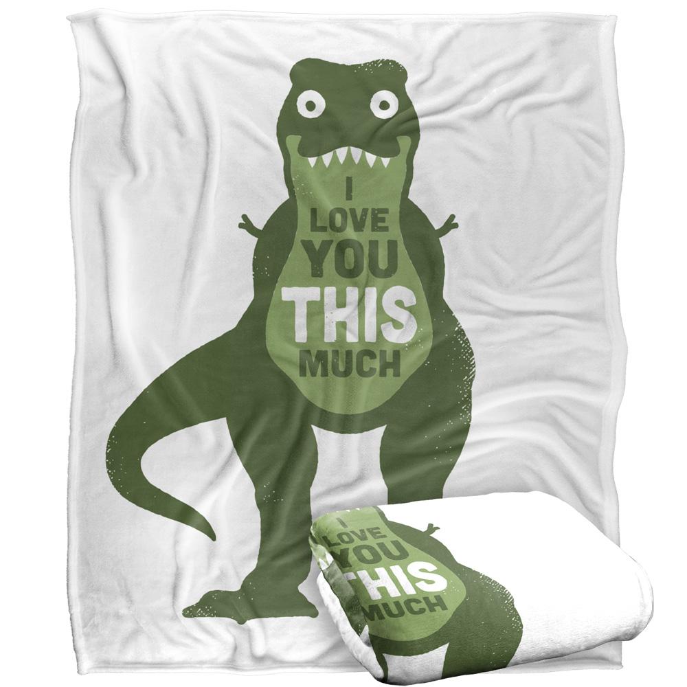 David Olenick Amourosaurus Silky Supersoft Blanket