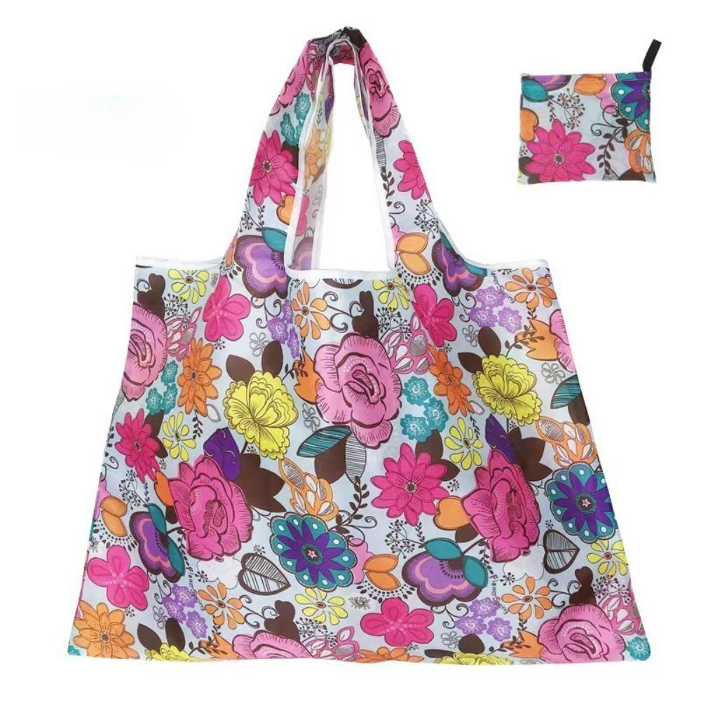 

Leopard Elephant Flower Pattern Tote Bag Vintage Canvas Shoulder Bag Fashion Big Capacity Handbag For School Work Shopping