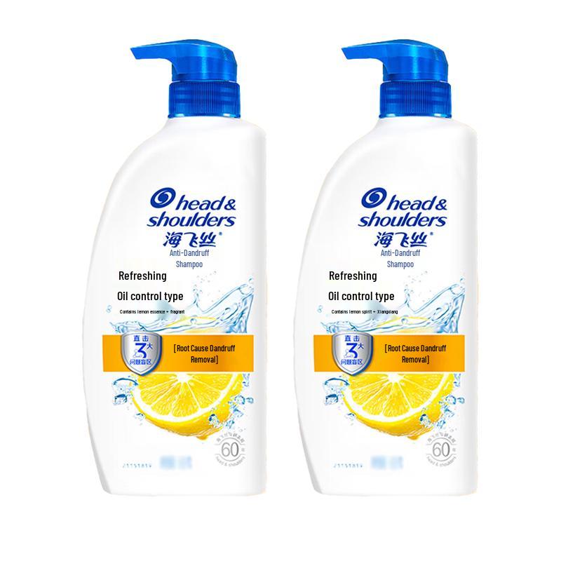 Head & Shoulders Anti-Dandruff Refreshing Oil Control Shampoo Twin Pack