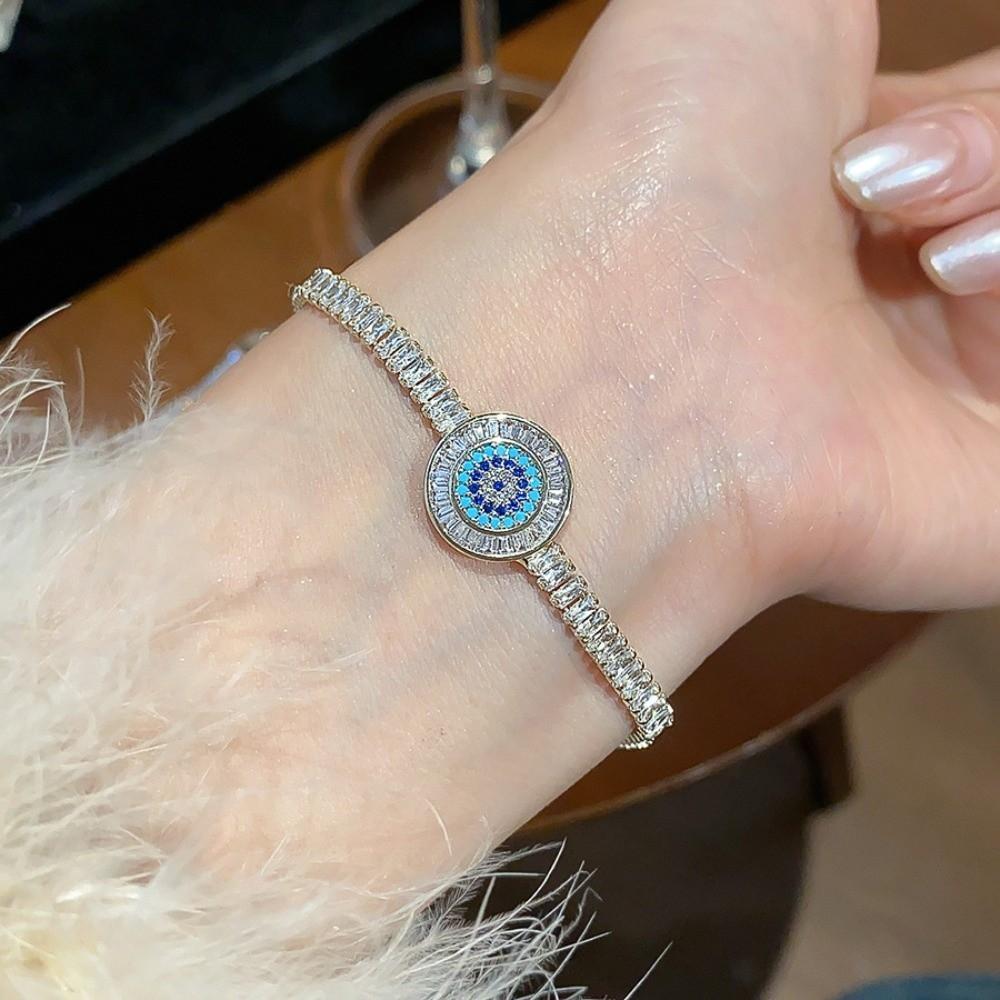 Star Round Devil's Eye Devil's Eye Bracelet Banquet Clothes Jewelry  Valentine's Day Gift