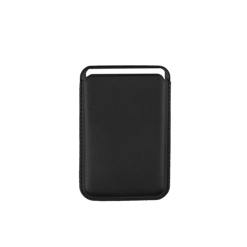 Magsafe Powerful Magnetic Card Bag iPhone17 Leather Card Holder Simple Document Storage Card Bag