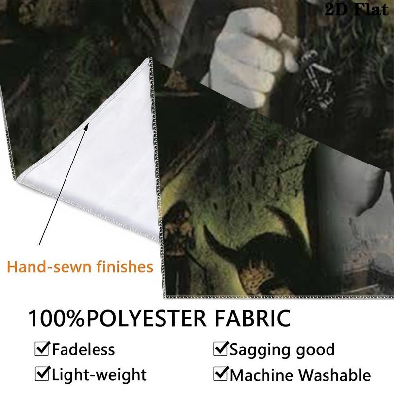 Slayer Band Wall Tapestry Aesthetic Wall Hanging Printed Fabric Blanket Decorative Tapestries for Bedroom Living Room Home Decor