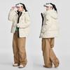 Qianrengang Women's Short Hooded Down Jacket Y308125Y