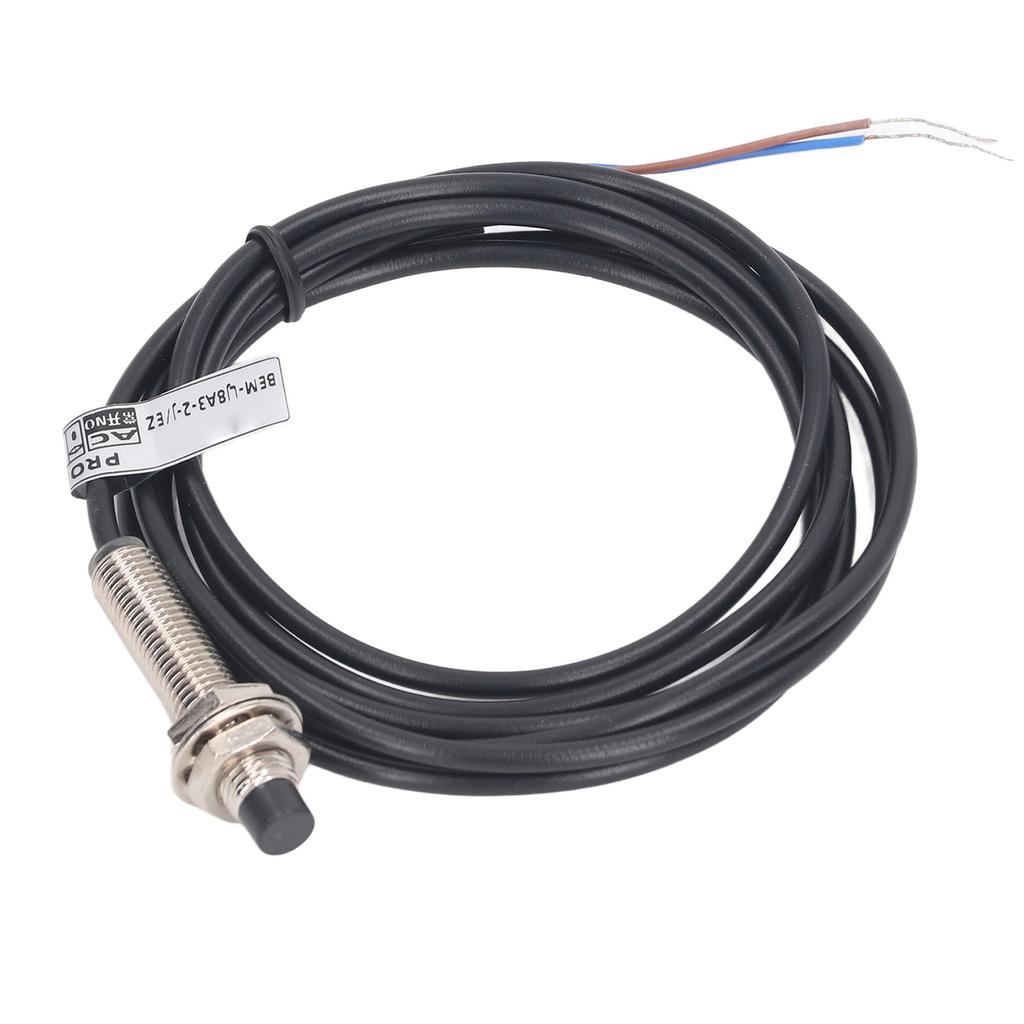 4 Set Inductive Proximity Switch 2mm Detecting Distance AC 2 Wire NO Contact Proximity Sensor