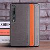 Textile Case for Xiaomi Mi 10 Pro Ultra Mi 10 Lite 5G Soft TPU with Hard PC 3in1 Material Perfect Touching Feel