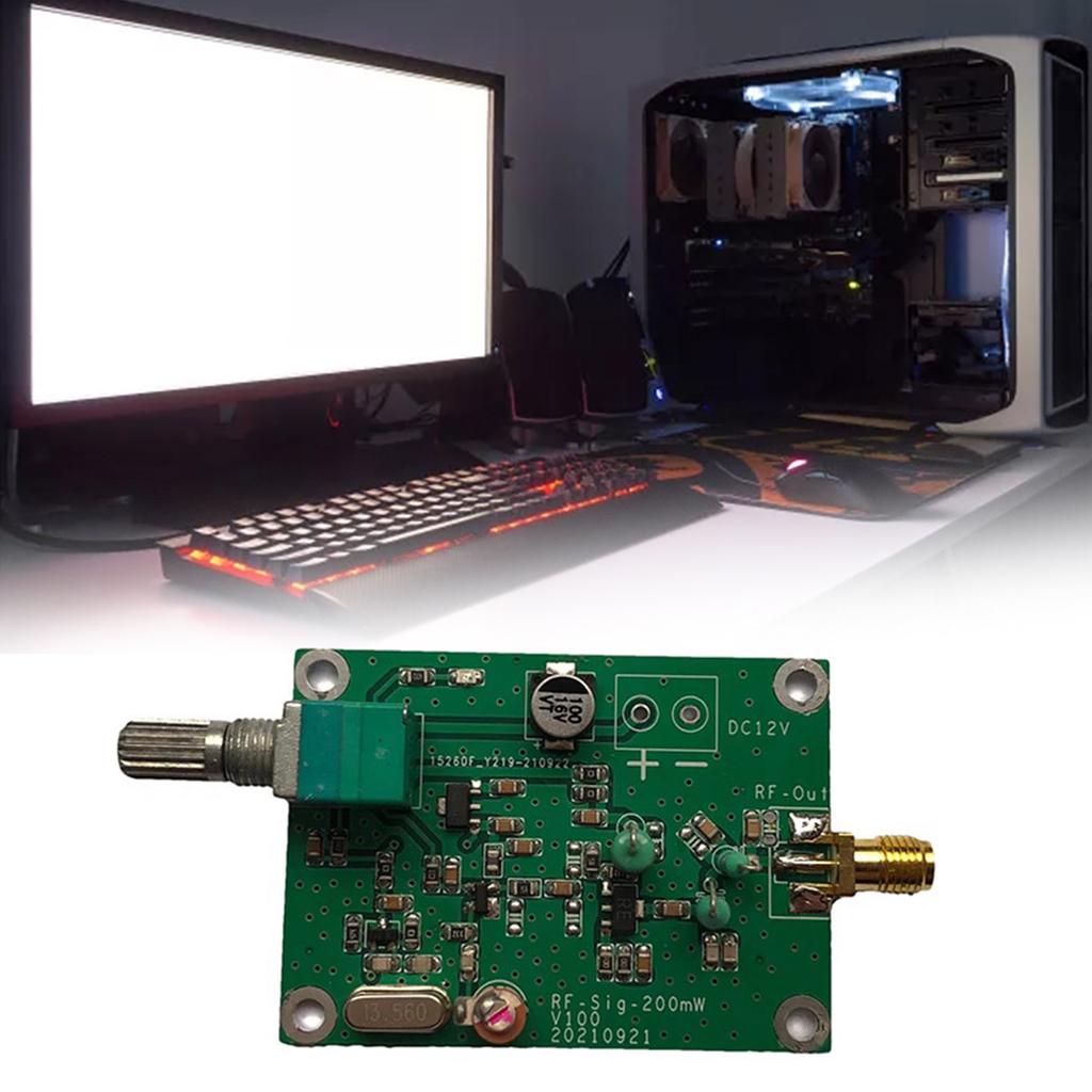Adjustable 13.56MHz Signal Generator Signal Source Board with 7?23dBm Variable Output Power for Development Boards