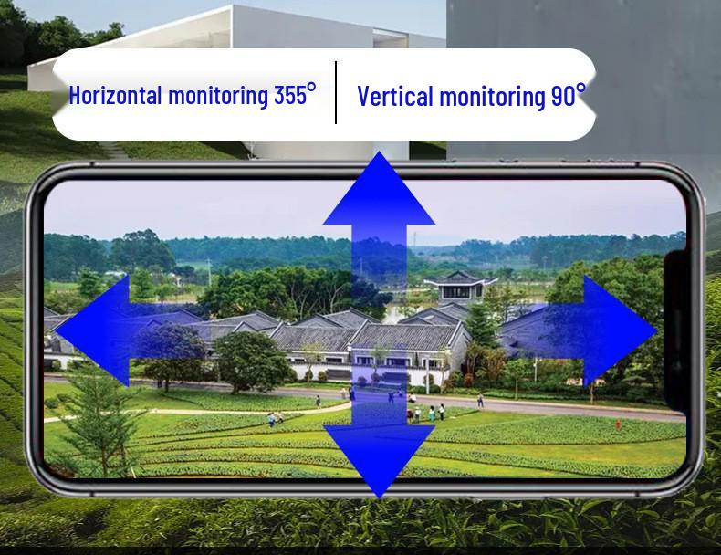 2.5" A6 Dome Home Security Camera: HD, Waterproof, Wireless WiFi Intercom