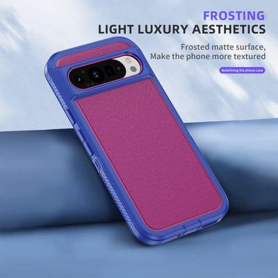 Pixel 9 Pro Three Proof Phone Case Three In One Fully Wrapped Edge, Anti Drop, Dustproof Hole Three Proof Phone Case