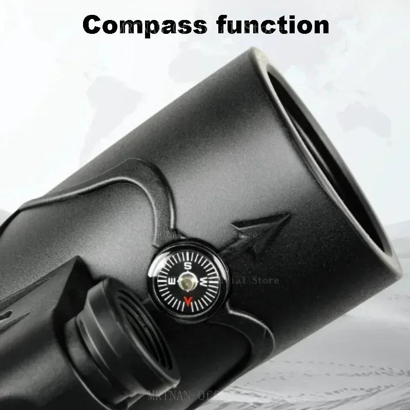 50x60 Monocular Telescope Long Range Powerful Low Light Night Vision High Zoom For Hunting Camping