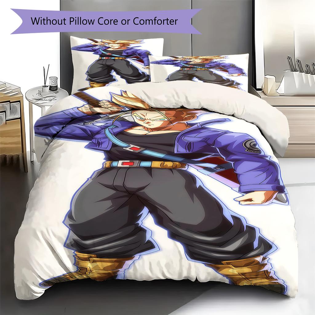 Trunks Pattern Bedding,Quilt Set Quilt Cover Pillowcase Home Birthday Gift (1 * Duvet Cover + 2 * Pillowcase, Without Core)