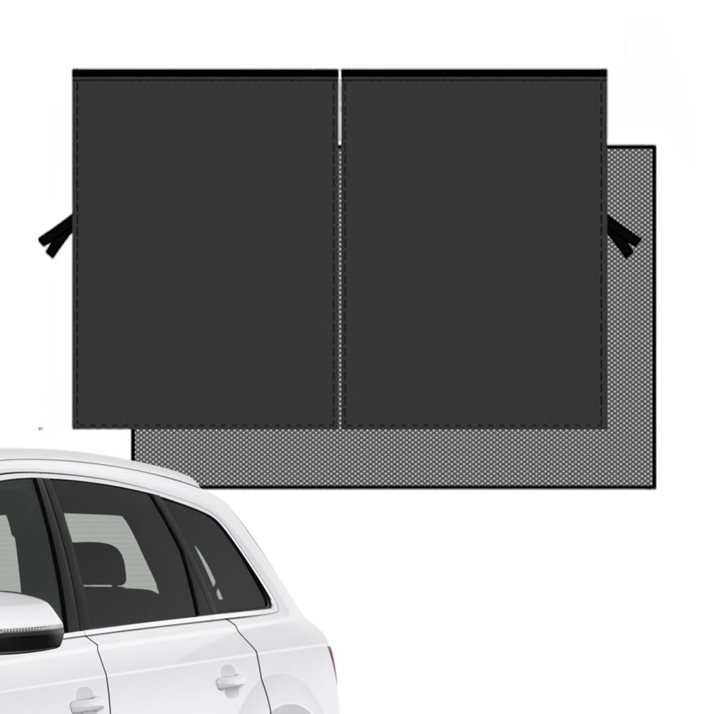 Boční sluneční clona na okno UV ochrana Magnetické závěsy pro soukromí Viditelná oblast a prodyšná síťovina Pro řidiče Rodinu Domácího mazlíčka Pasuje na přední