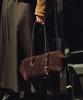 Ostkaka Robe Shoulder Suede Dark Brown