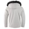 Men's Fur Collar Plus Velvet Thick Coat Jacket Casual Fashion Jacket