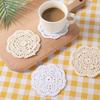 4 Inch Small Lace Doilies Crochet Doilies for Cups Coasters, 12 Pcs Lace Vintage Round Handmade Placemats, Laces Doilie for Tables for Tables Kitchen