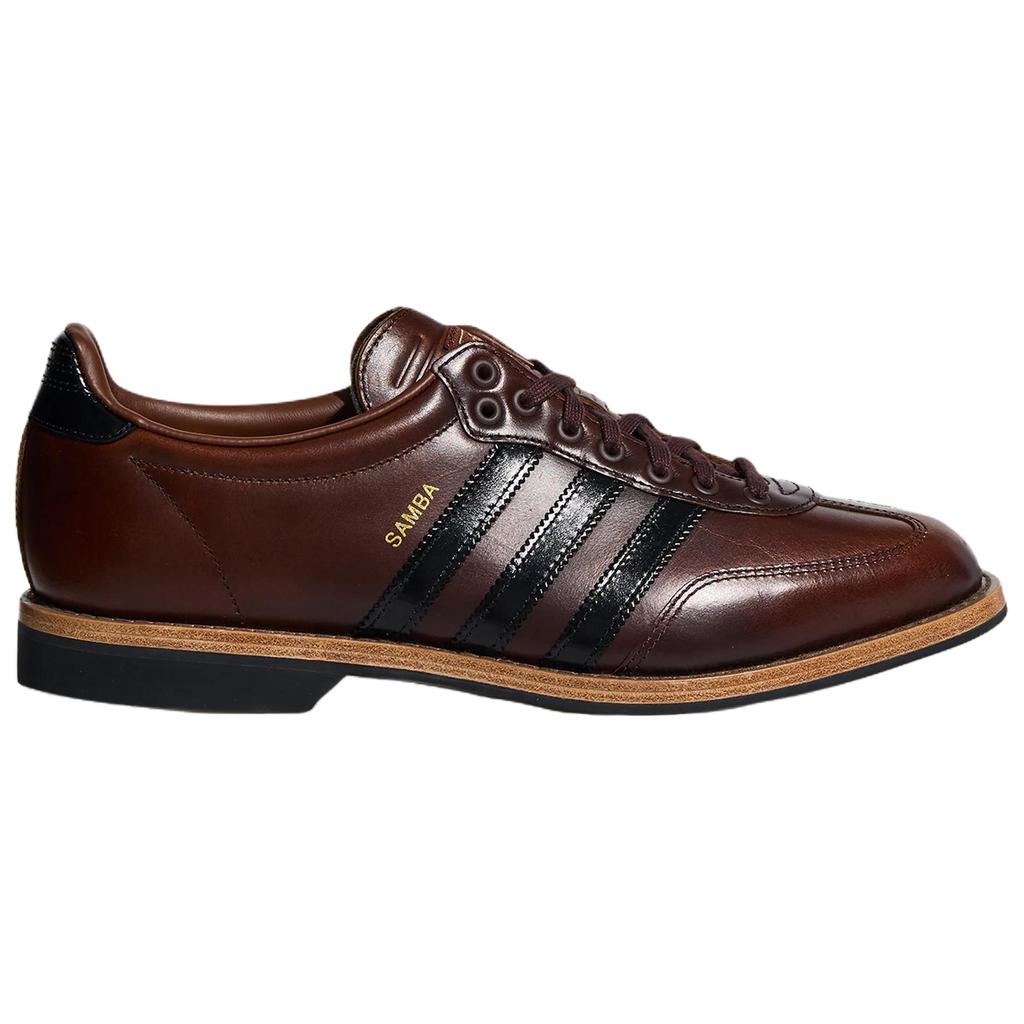 Adidas Originals Samba Casual Leather Shoes Unisex Brown Black HP5198