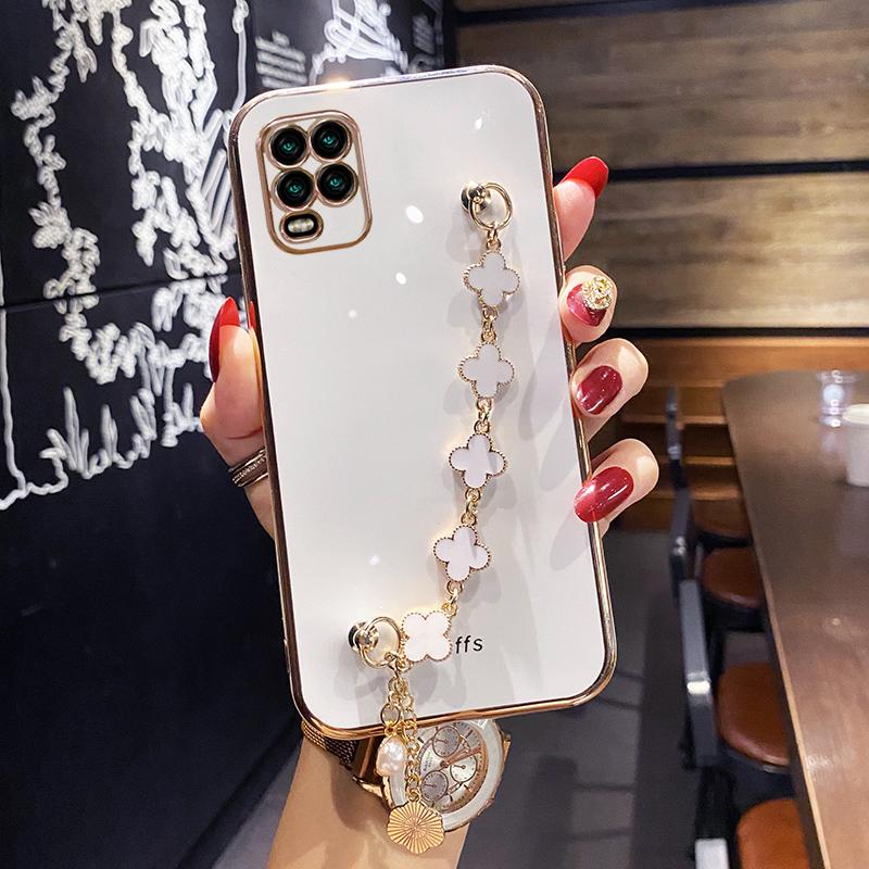 Jewelry Bracelet Plating Phone Case For Huawei Puro 70 P60 P50 P40 P30 Honor 20 50 70 90 100 200 Nova 12 11 10 9 Mate 60 50 40 30 Pro Soft Cover