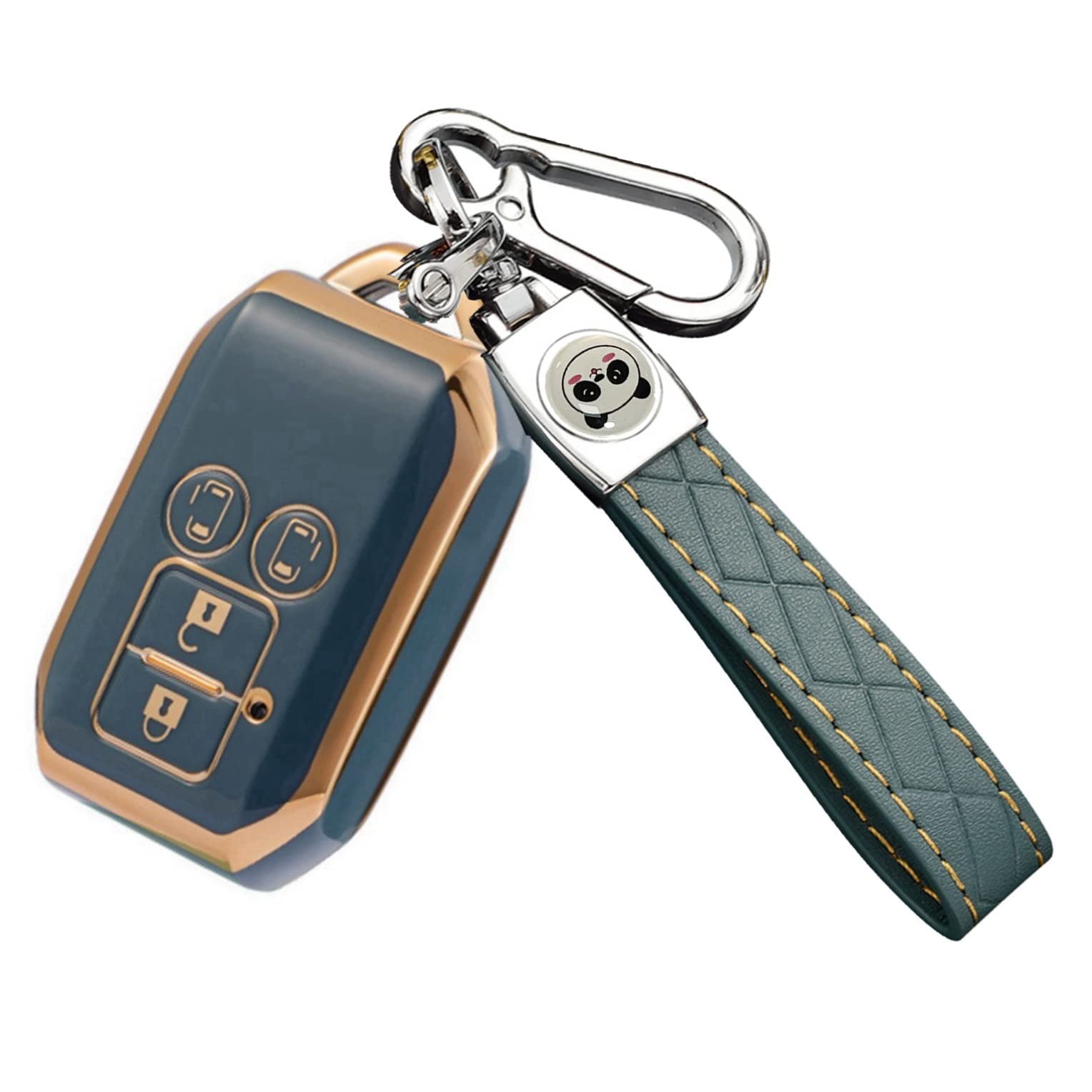 

[ZANEKO] Key case compatible Suzuki New Spacia Spacia Custom Smart ZA-XMjb-LM4-Blue синий