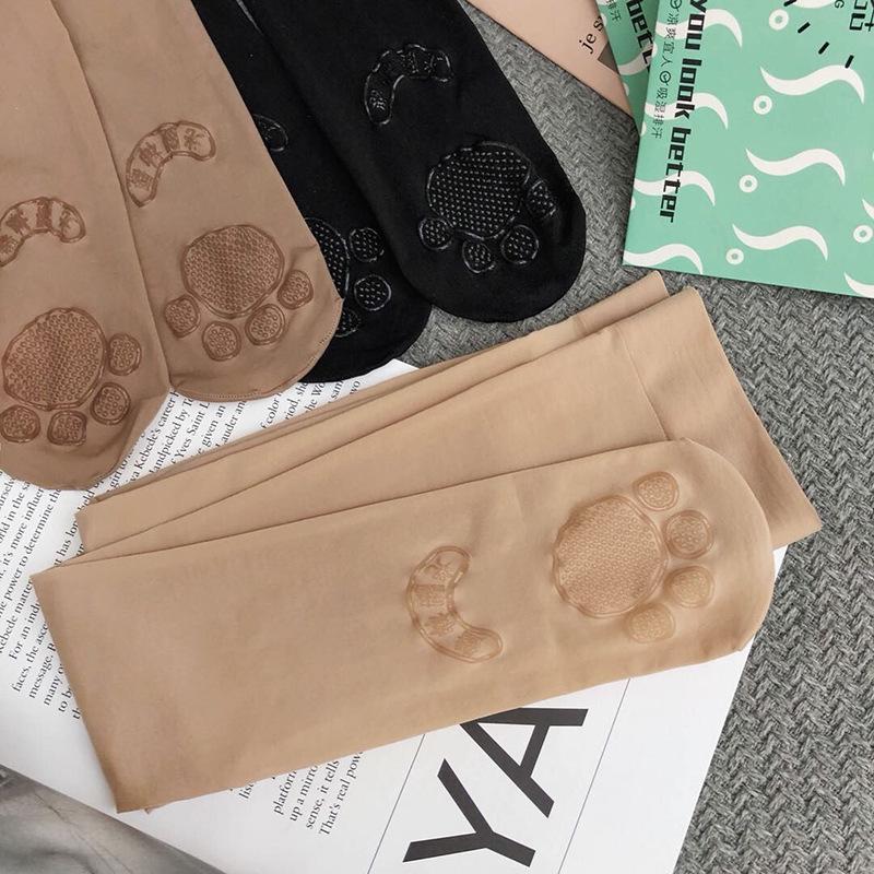 

Женские чулки с антизацепляющей стальной вставкой — весна/осень, эффект голых ног, нескользящие, носки-маски, клей для пятен на ногах, леггинсы. One Size (80-130 lbs)