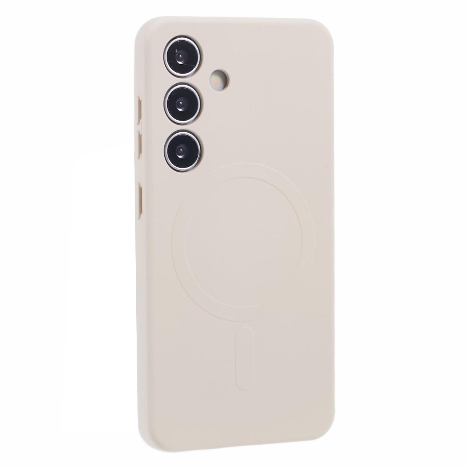 Чехол для Samsung Galaxy S25+ Совместимый с MagSafe Ударопрочный ТПУ Чехол для телефона F