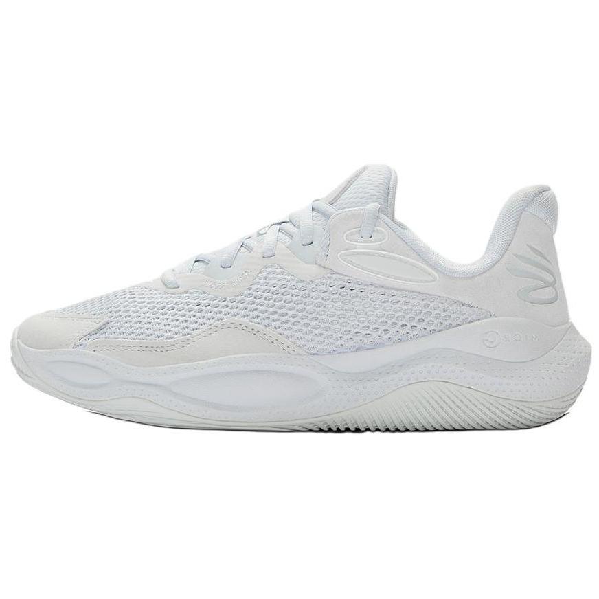Under Armour Curry Splash 24 Simple Comfortable Non-Slip Durable Low-Top Basketball Shoes Men Sneaker Gray 3028193-014