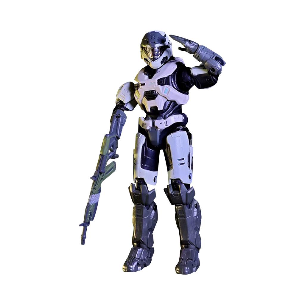 Action Figure Collectible Action Figure Includes Interchangeable Head, Hands And Accessories - Video Game