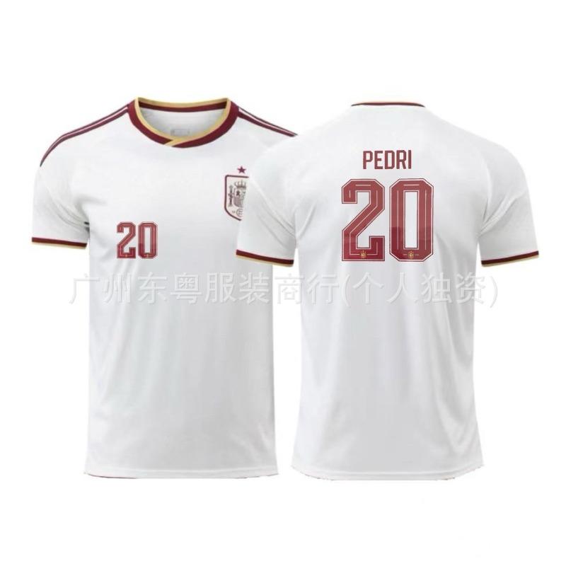 New Bar West Argentina Portugal Teeth France Belgium Jersey Adult Football Suit Club Short Sleeve T-Shirt